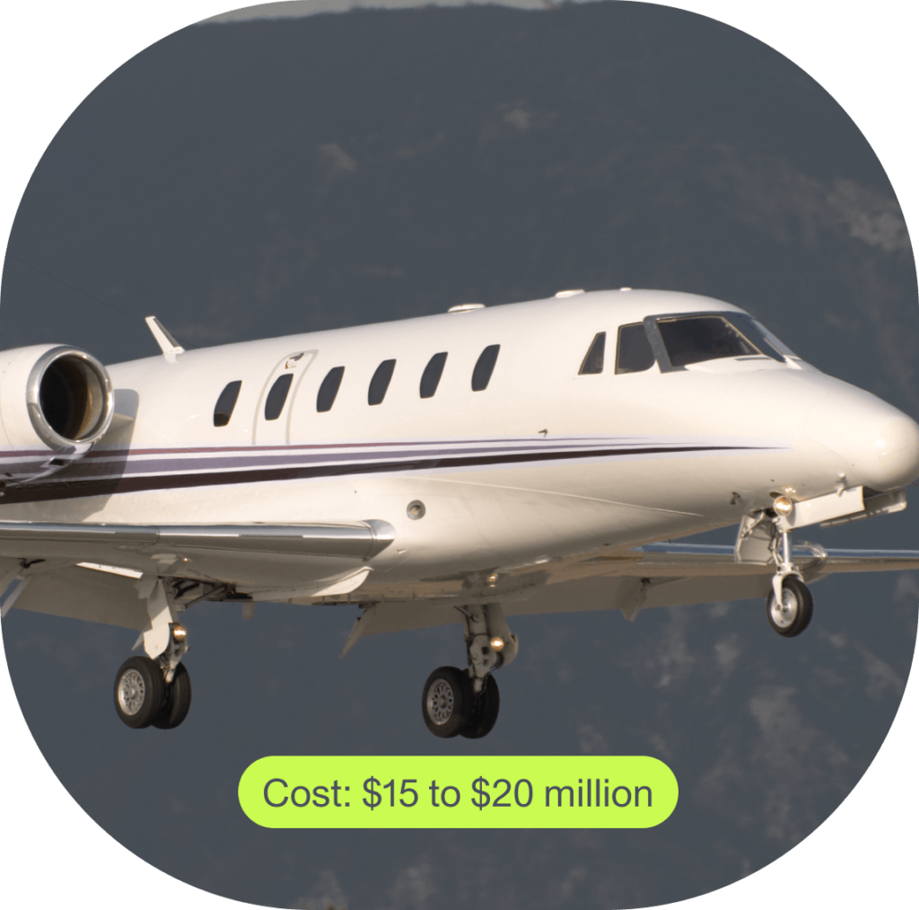 private jet categories Mid-Size Private Jet