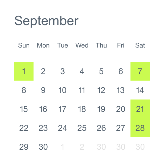 september